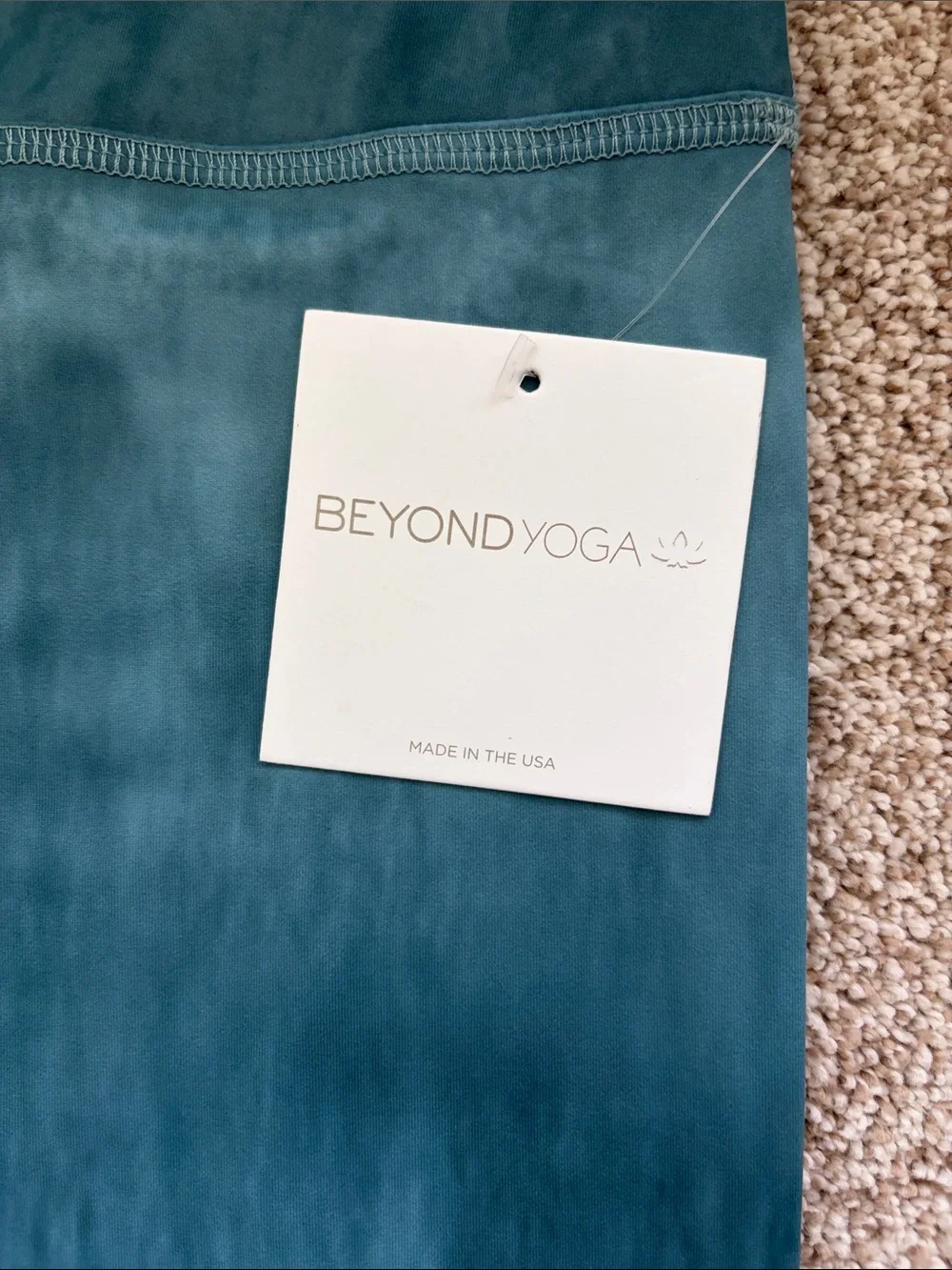 Beyond Yoga Lux High Waisted 7/8 Leggings - Sky Blossom - NWT SZ M